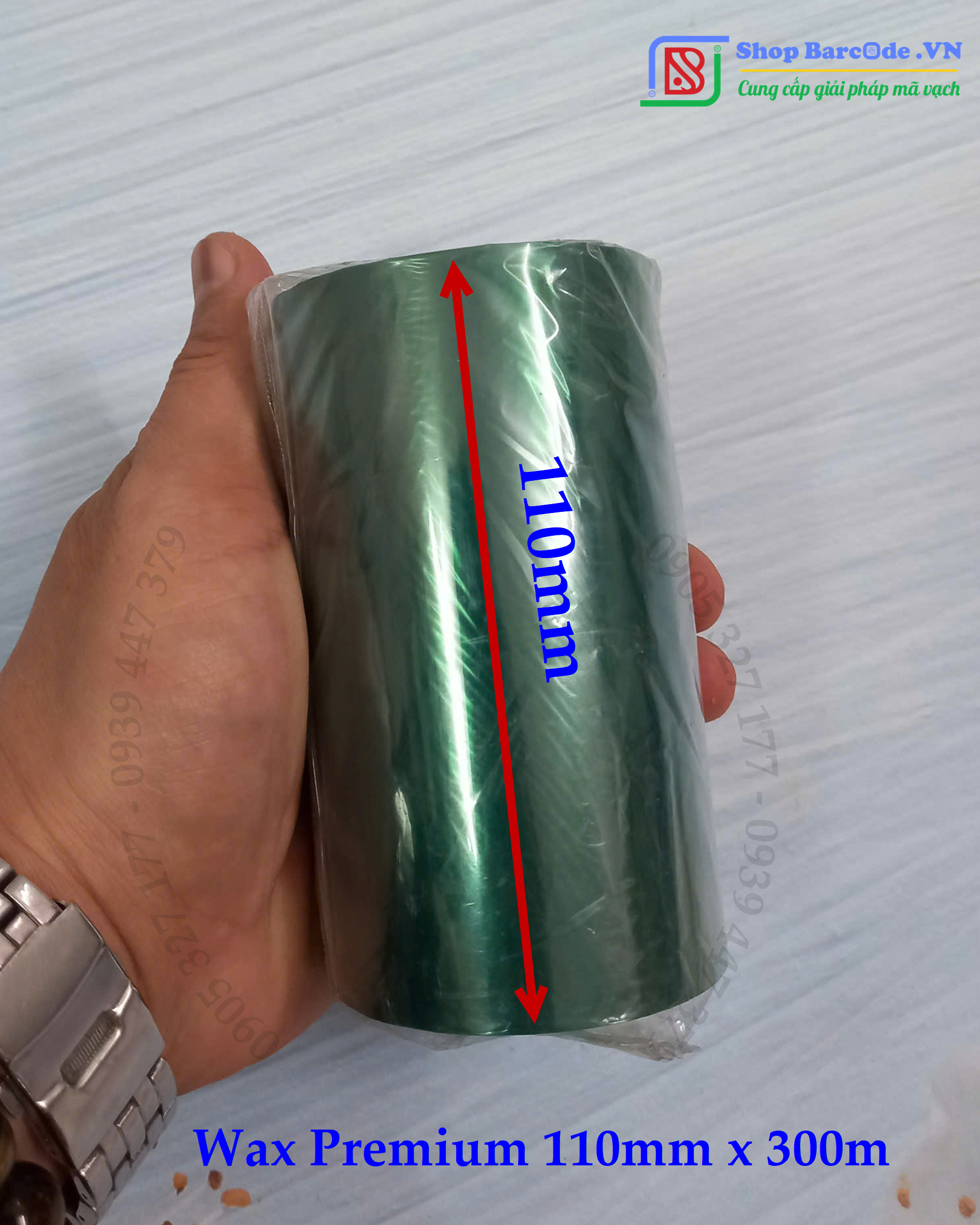 wax110x300green